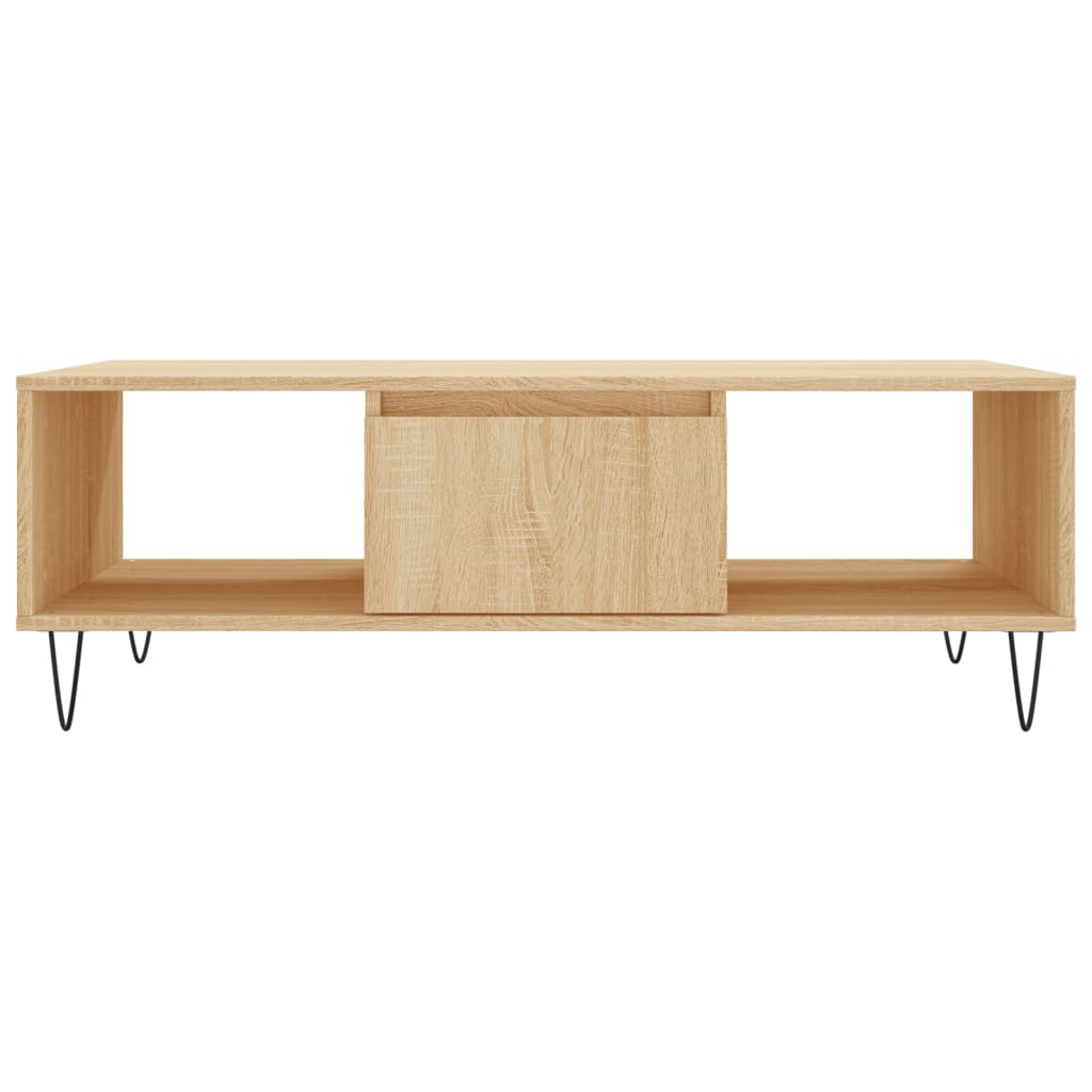 Coffee Table 104X60X35 Cm Engineered Wood