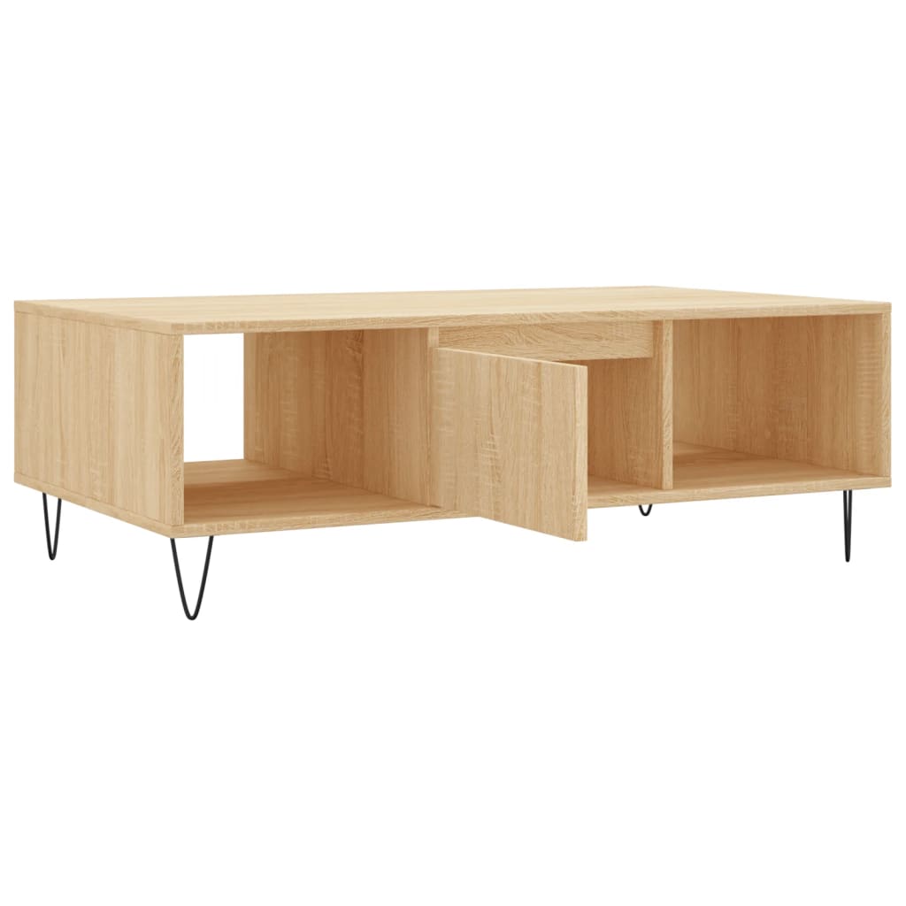 Coffee Table 104X60X35 Cm Engineered Wood