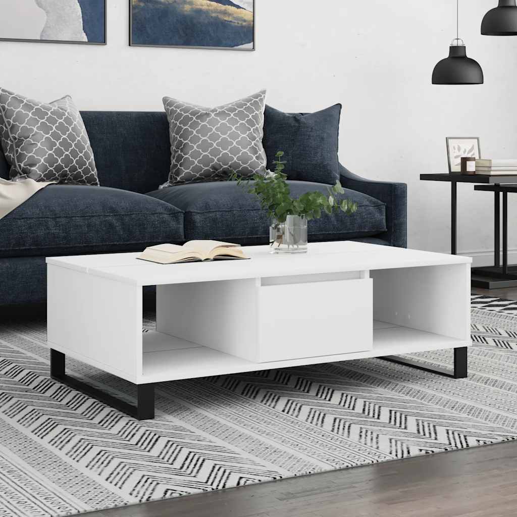 Coffee Table 104X60X35 Cm Engineered Wood