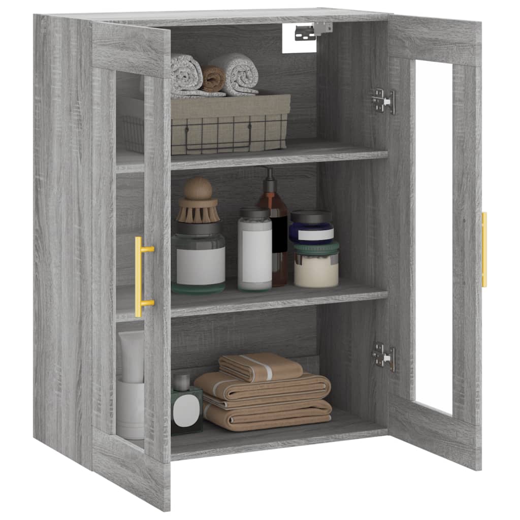 Wall Mounted Cabinet 69.5X34X90 Cm