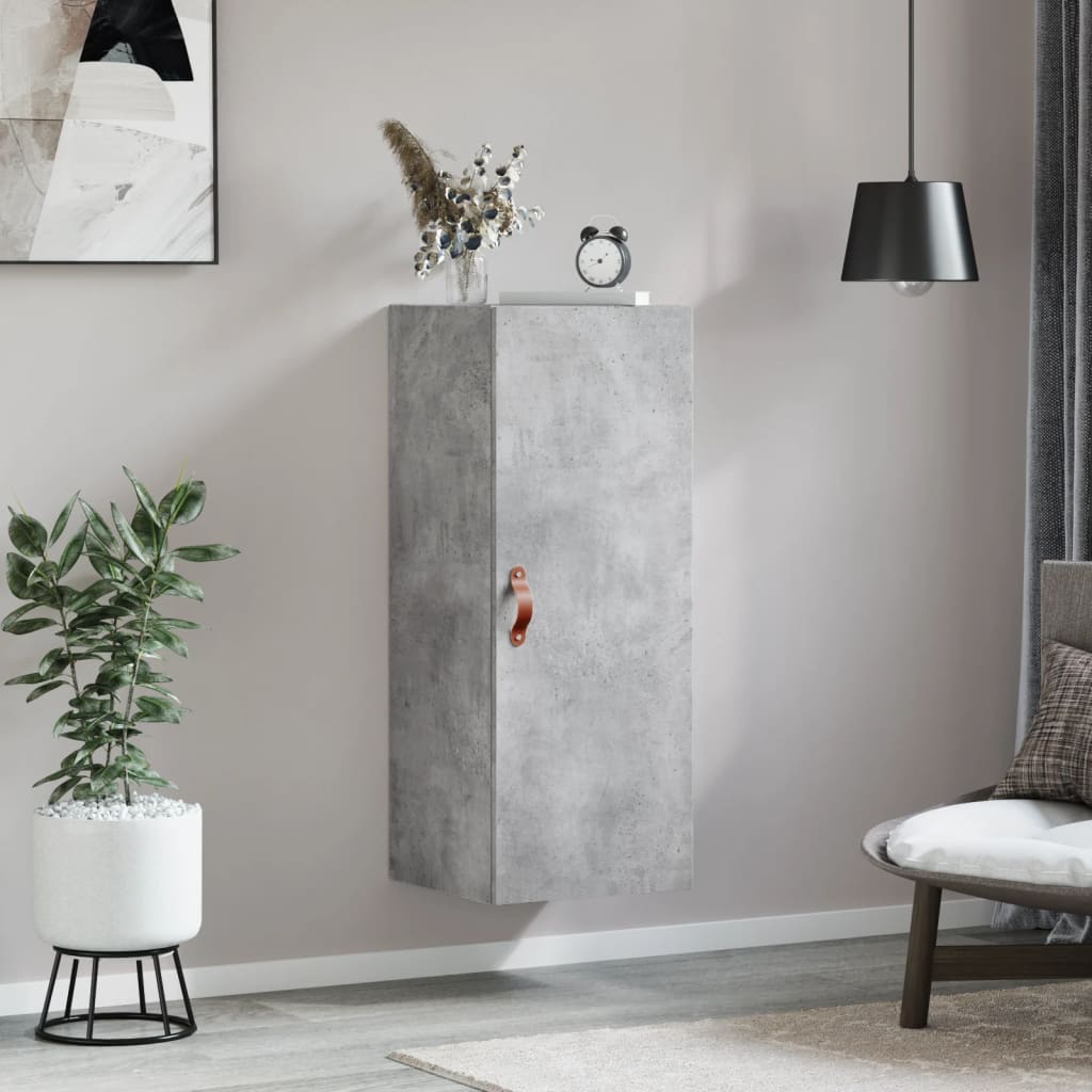 Wall Mounted Cabinet 34.5X34X90 Cm