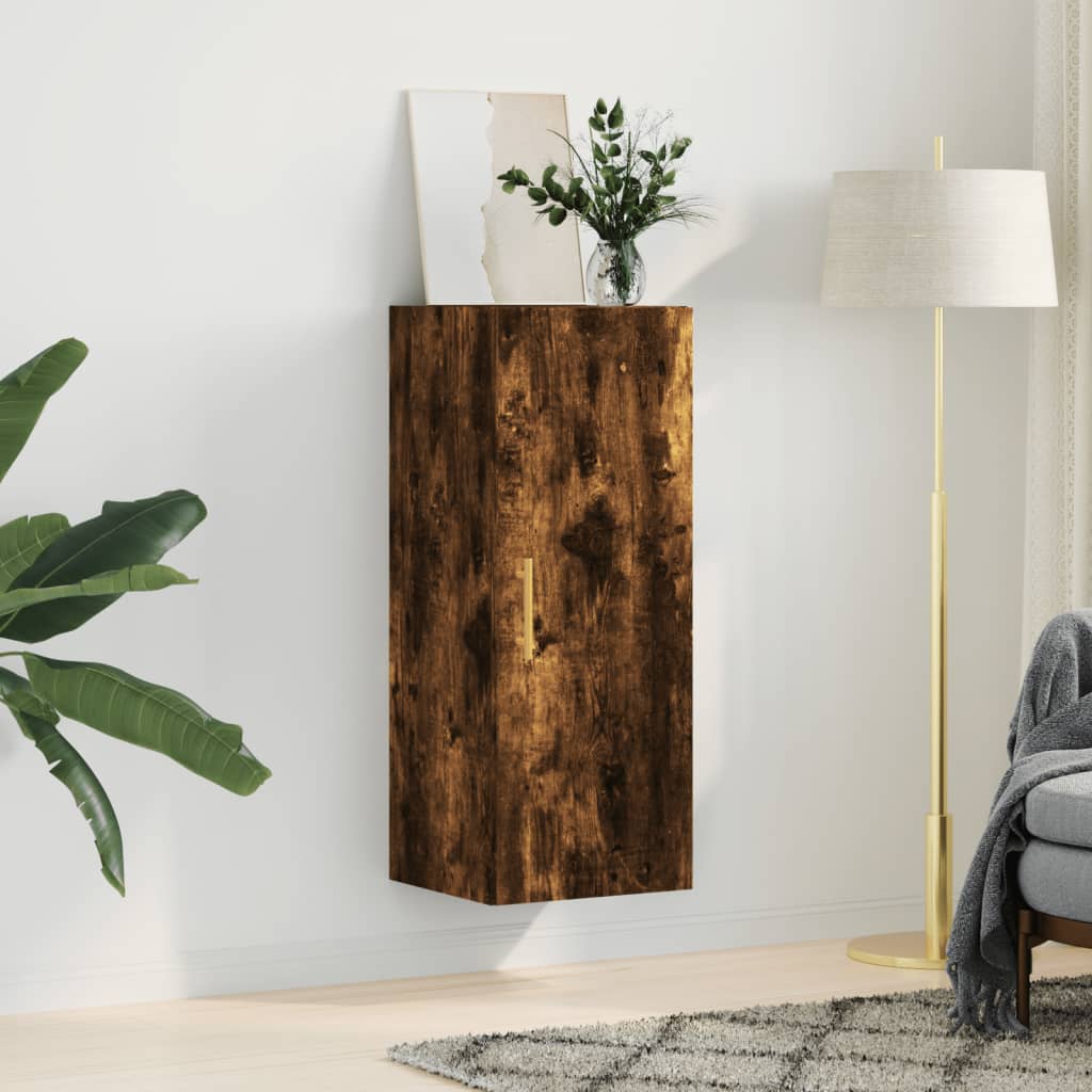 Wall Mounted Cabinet 34.5X34X90 Cm