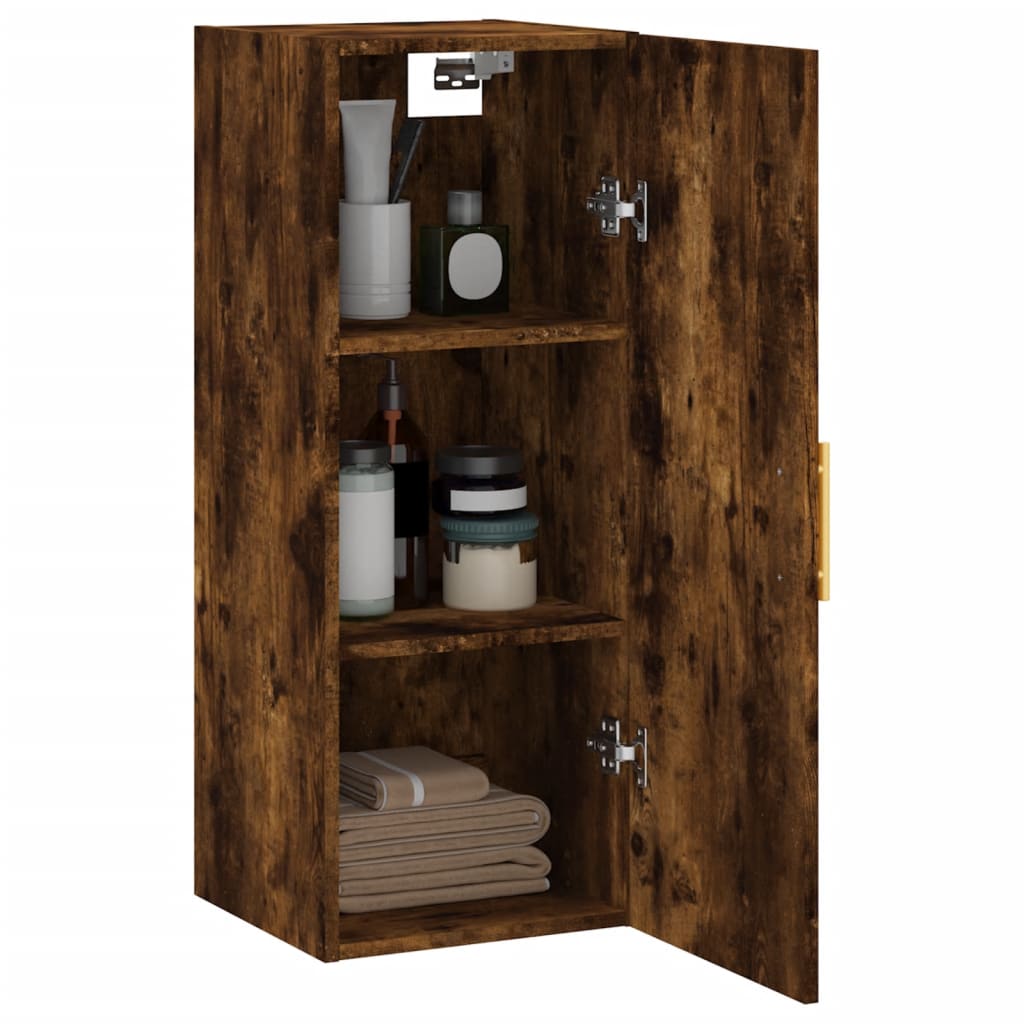 Wall Mounted Cabinet 34.5X34X90 Cm