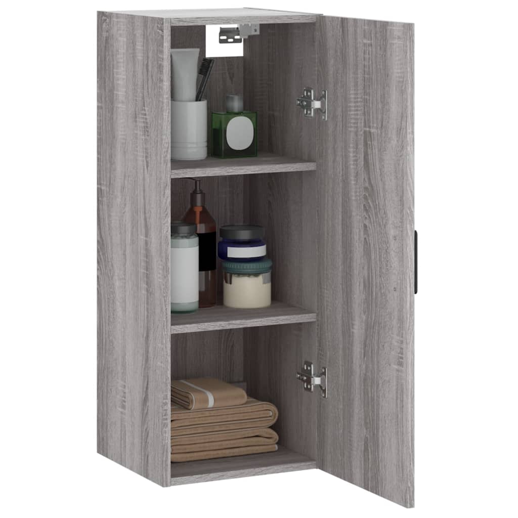 Wall Mounted Cabinet 34.5X34X90 Cm