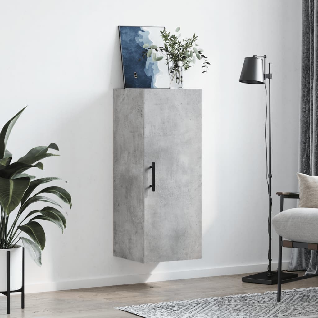 Wall Mounted Cabinet 34.5X34X90 Cm