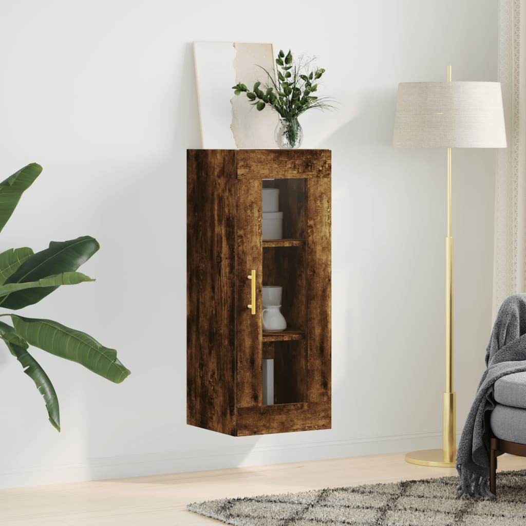 Wall Mounted Cabinet 34.5X34X90 Cm