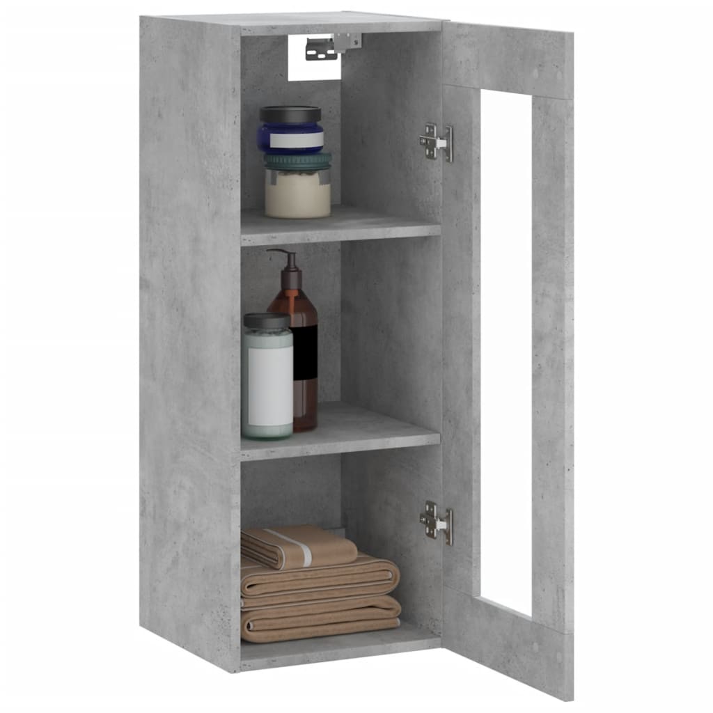 Wall Mounted Cabinet 34.5X34X90 Cm