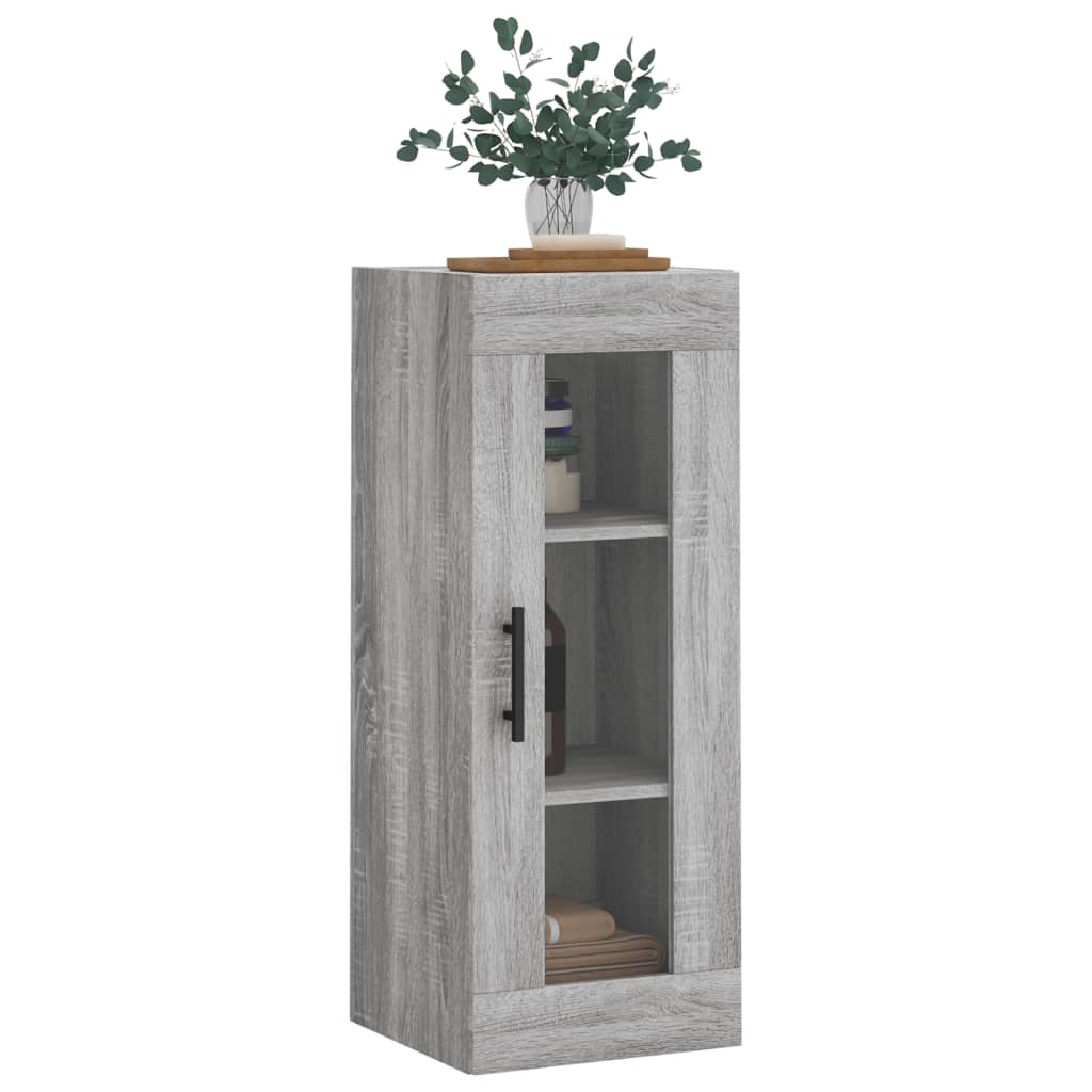 Wall Mounted Cabinet 34.5X34X90 Cm