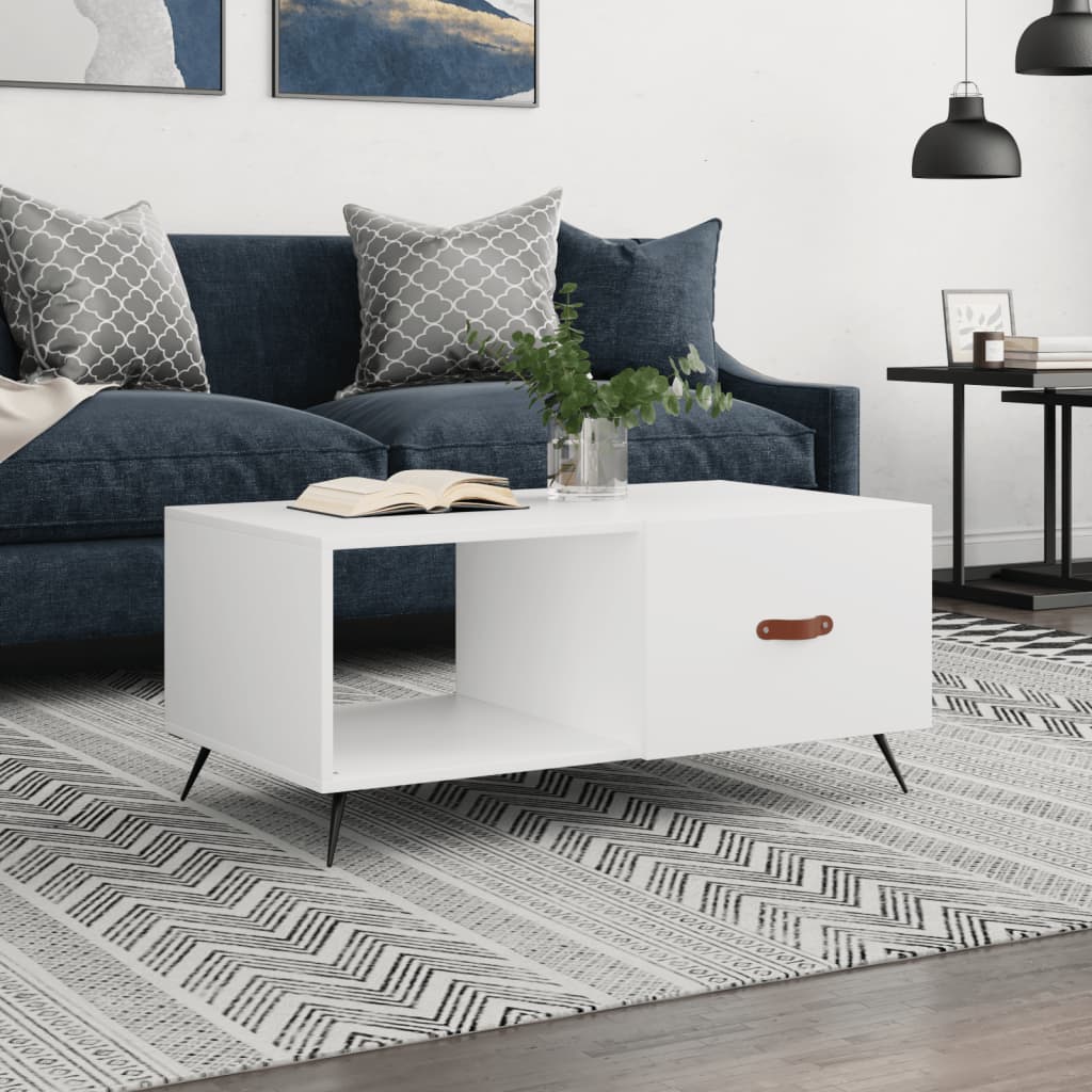 Coffee Table 90X50X40 Cm Engineered Wood