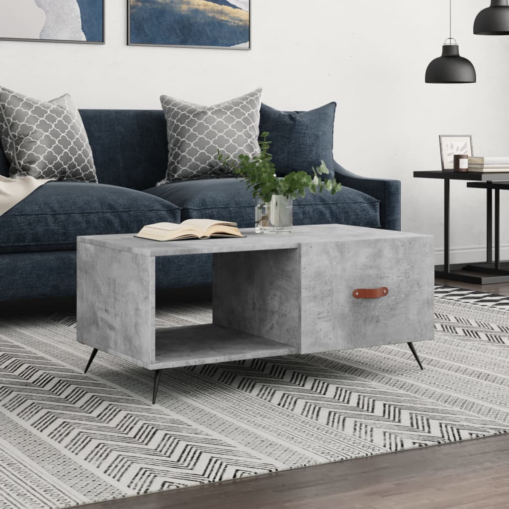 Coffee Table 90X50X40 Cm Engineered Wood