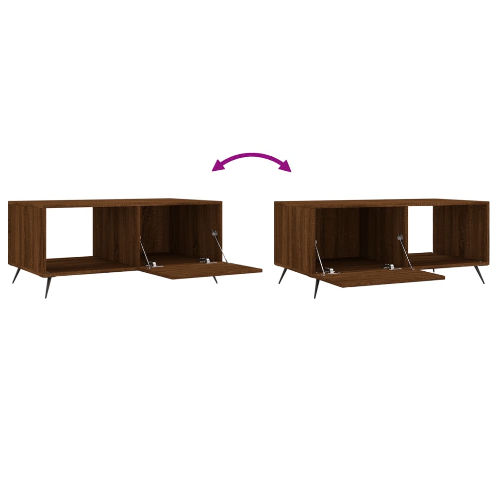 Coffee Table 90X50X40 Cm Engineered Wood