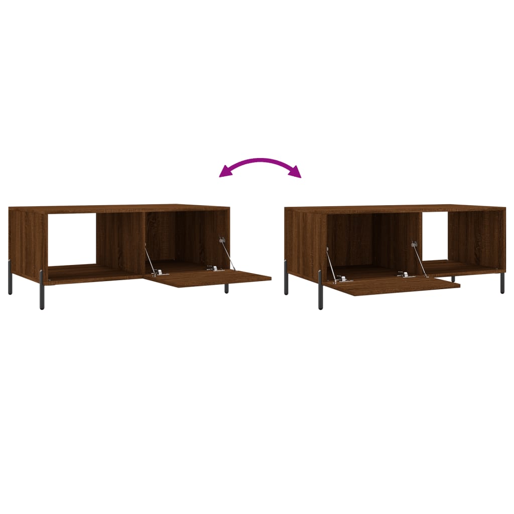 Coffee Table 90X50X40 Cm Engineered Wood