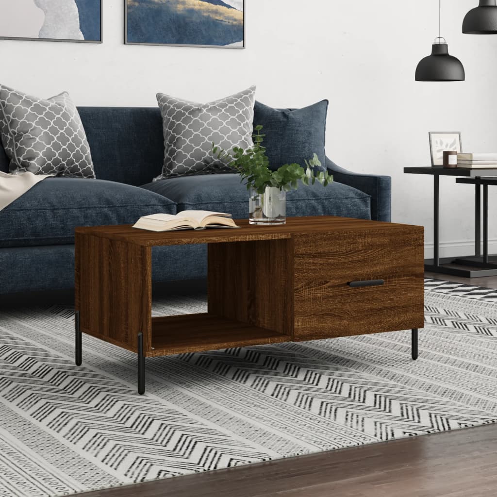Coffee Table 90X50X40 Cm Engineered Wood