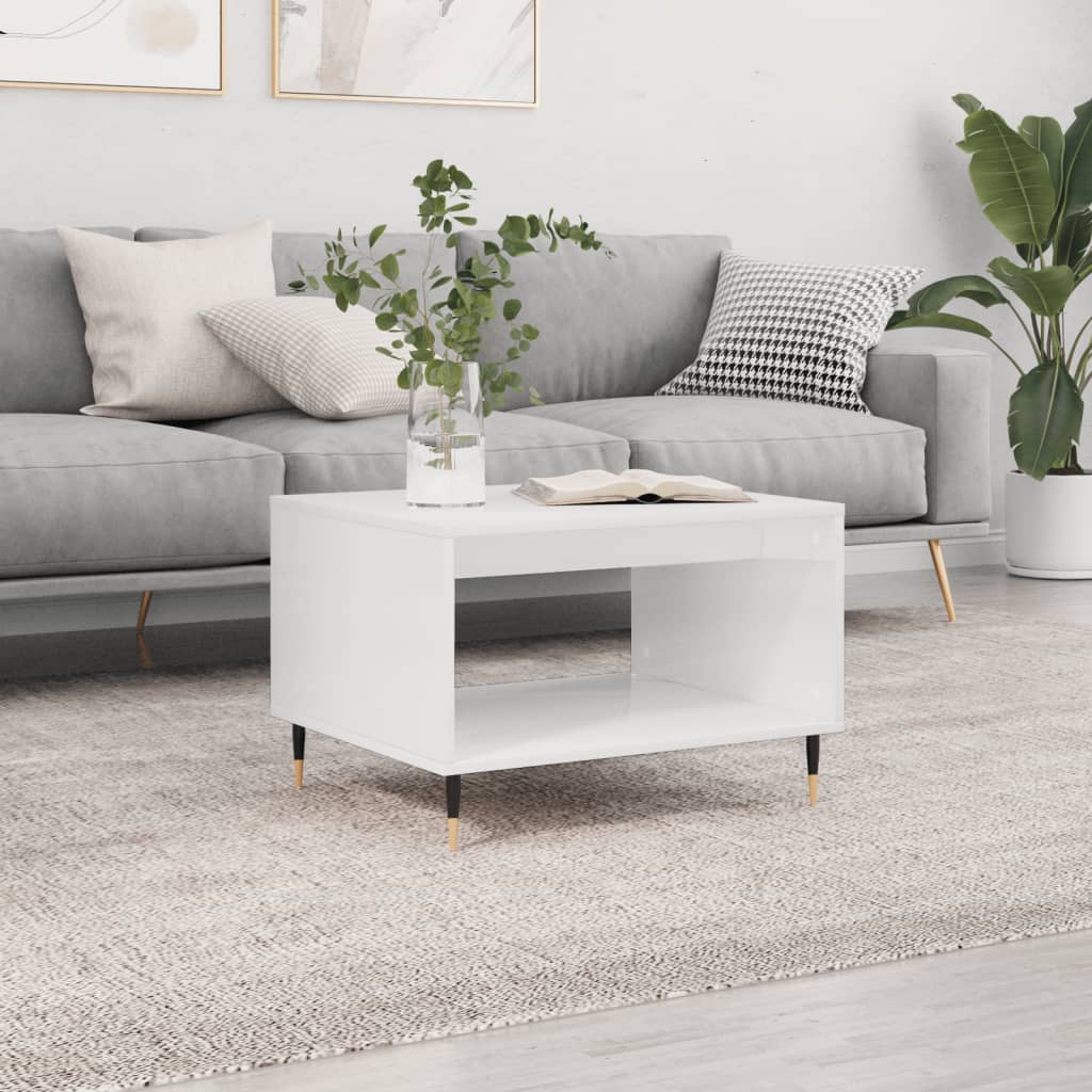 Coffee Table 60X50X40 Cm Engineered Wood
