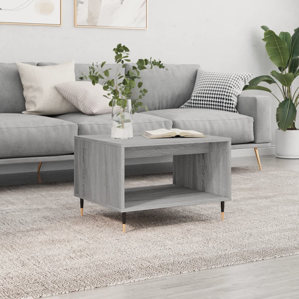 Coffee Table 60X50X40 Cm Engineered Wood