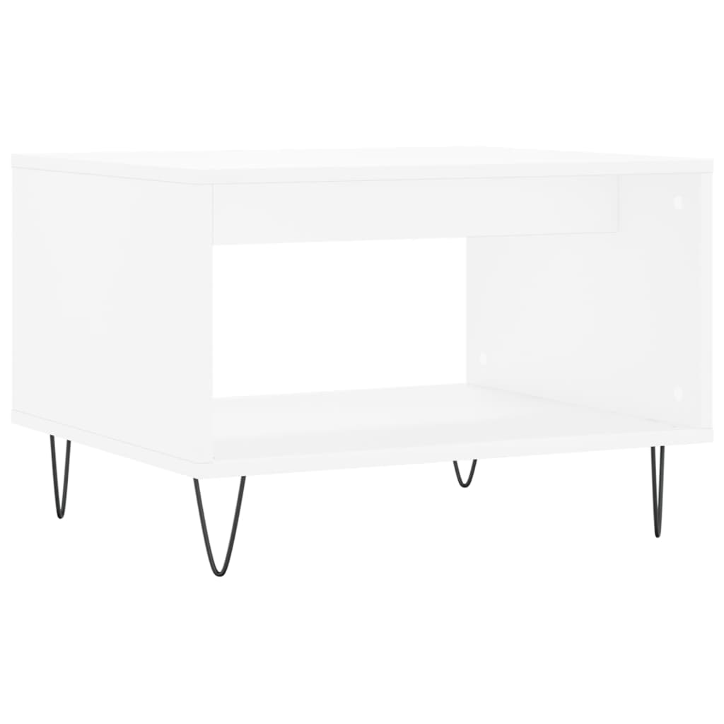 Coffee Table 60X50X40 Cm Engineered Wood Sonoma Oak Smoked Living Room Table
