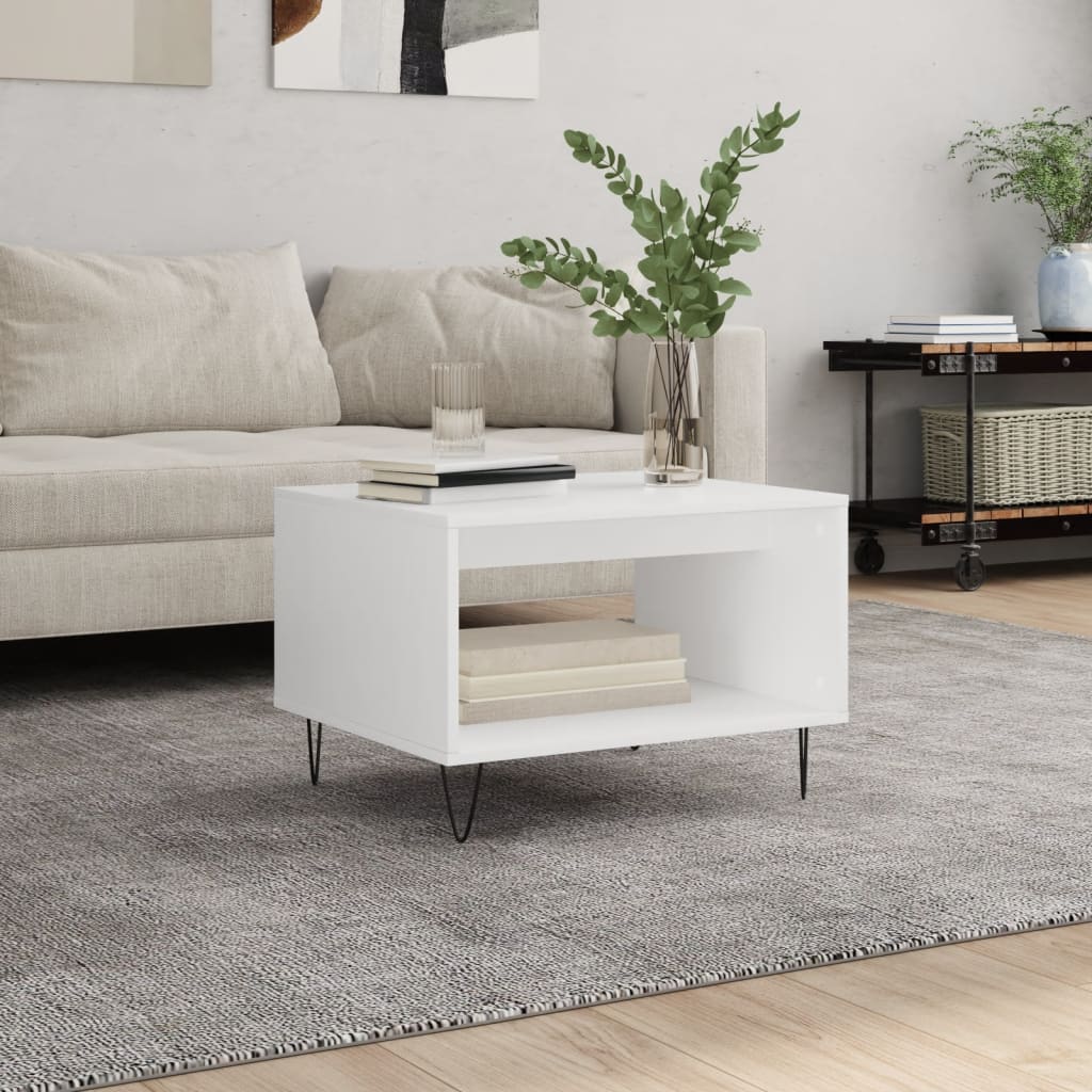 Coffee Table 60X50X40 Cm Engineered Wood
