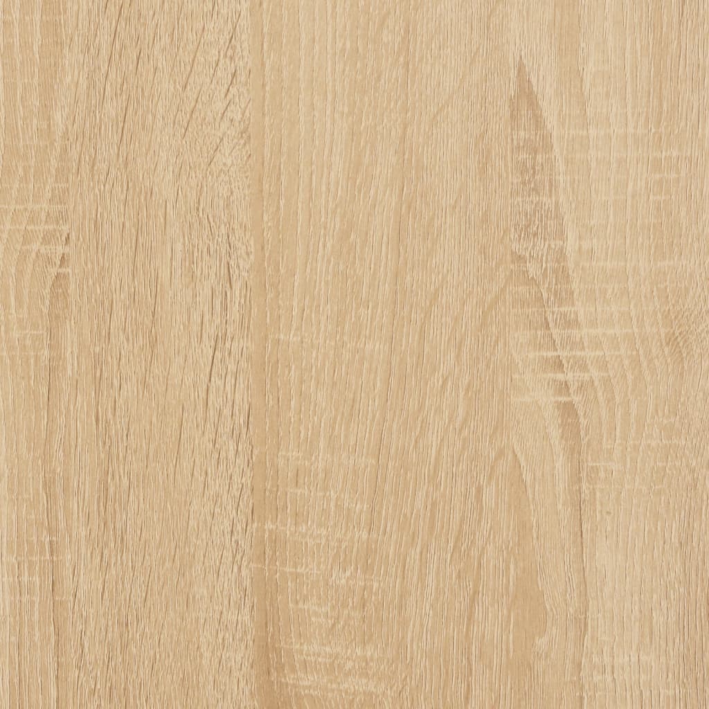 Coffee Table 60X50X40 Cm Engineered Wood Sonoma Oak Smoked Living Room Table
