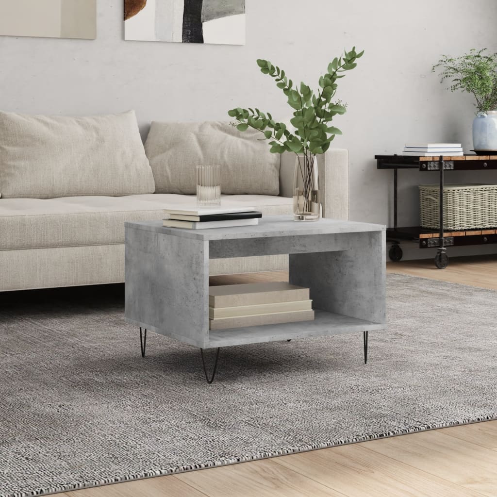 Coffee Table 60X50X40 Cm Engineered Wood
