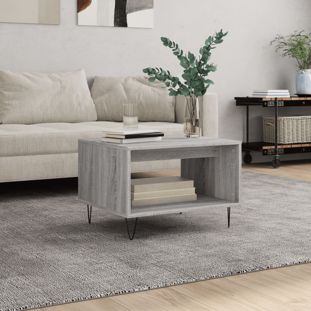 Coffee Table 60X50X40 Cm Engineered Wood