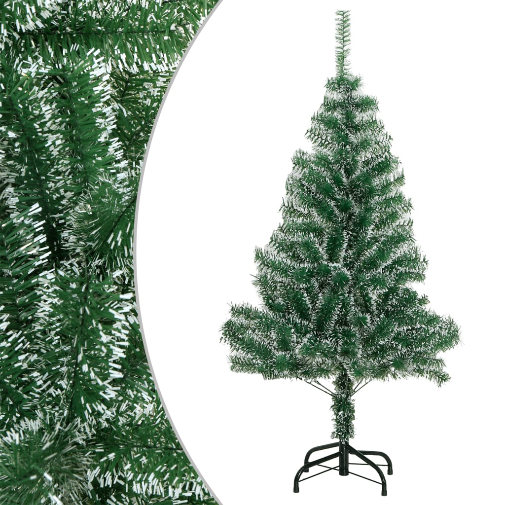 Artificial Christmas Tree Snow Flocked With Led Light