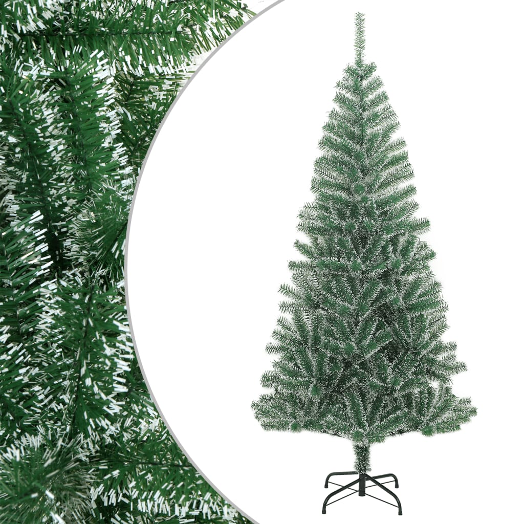 Artificial Christmas Tree Snow Flocked With Led Light