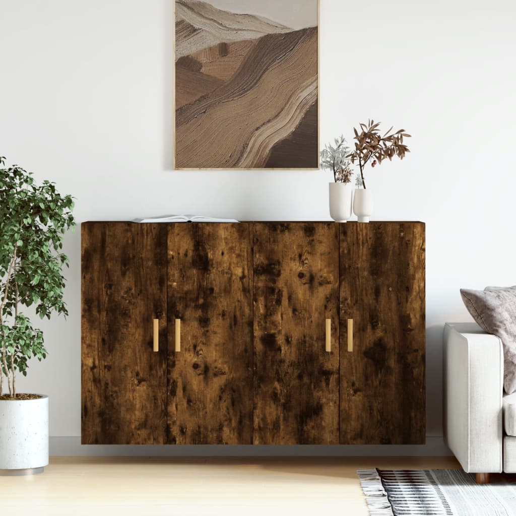 Wall Mounted Cabinets 2 Pcs 69.5X34X90 Cm