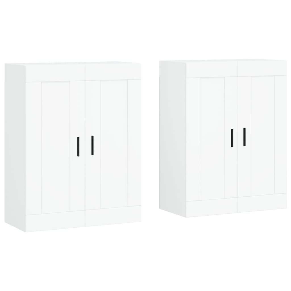 Wall Mounted Cabinets 2 Pcs Engineered Wood