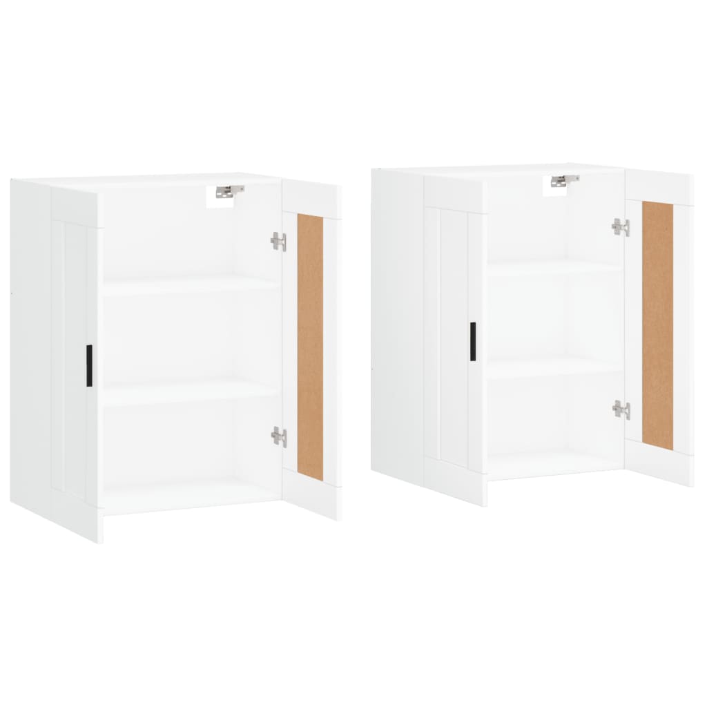 Wall Mounted Cabinets 2 Pcs Engineered Wood