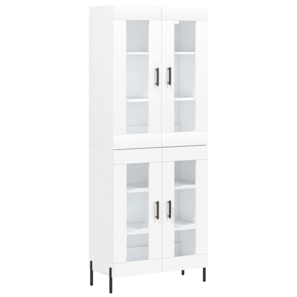 Highboard 69.5X34X180 Cm Engineered Wood