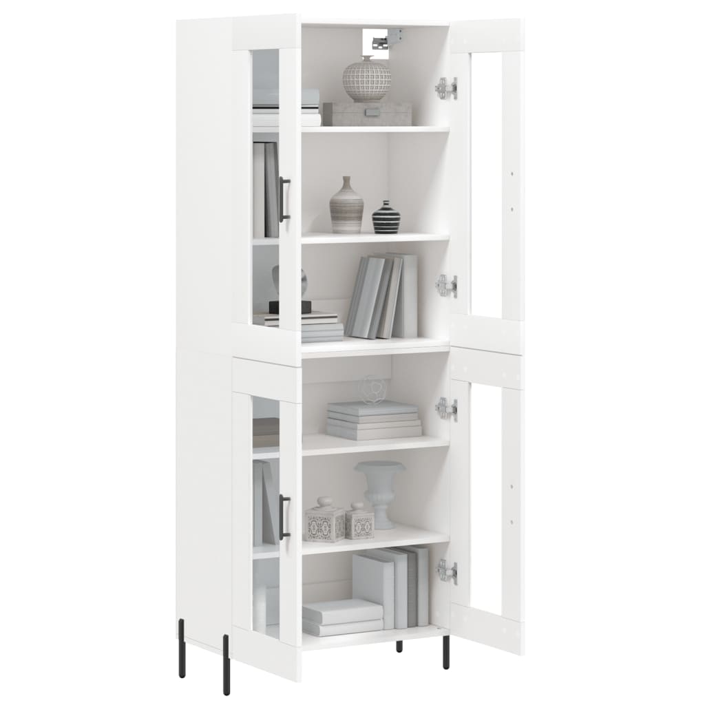 Highboard 69.5X34X180 Cm Engineered Wood