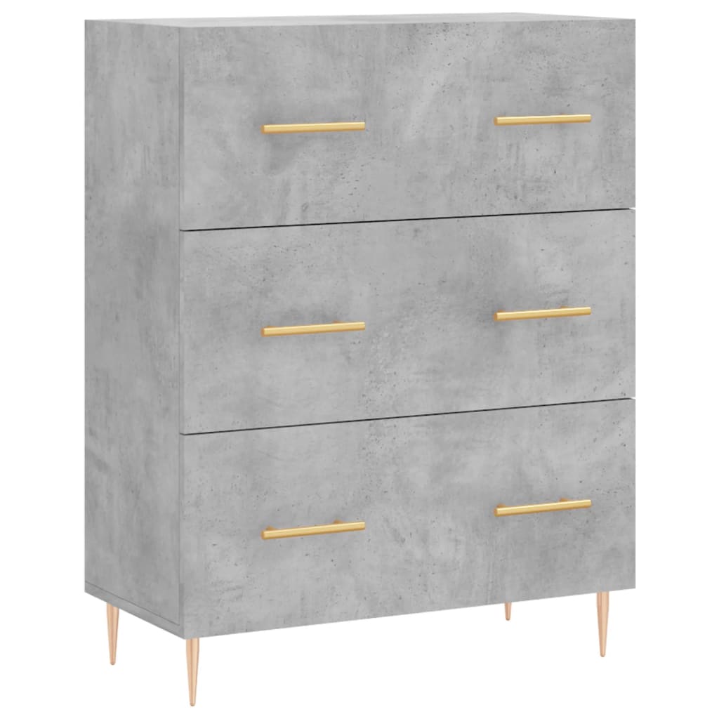 Highboard 69.5X34X180 Cm Engineered Wood