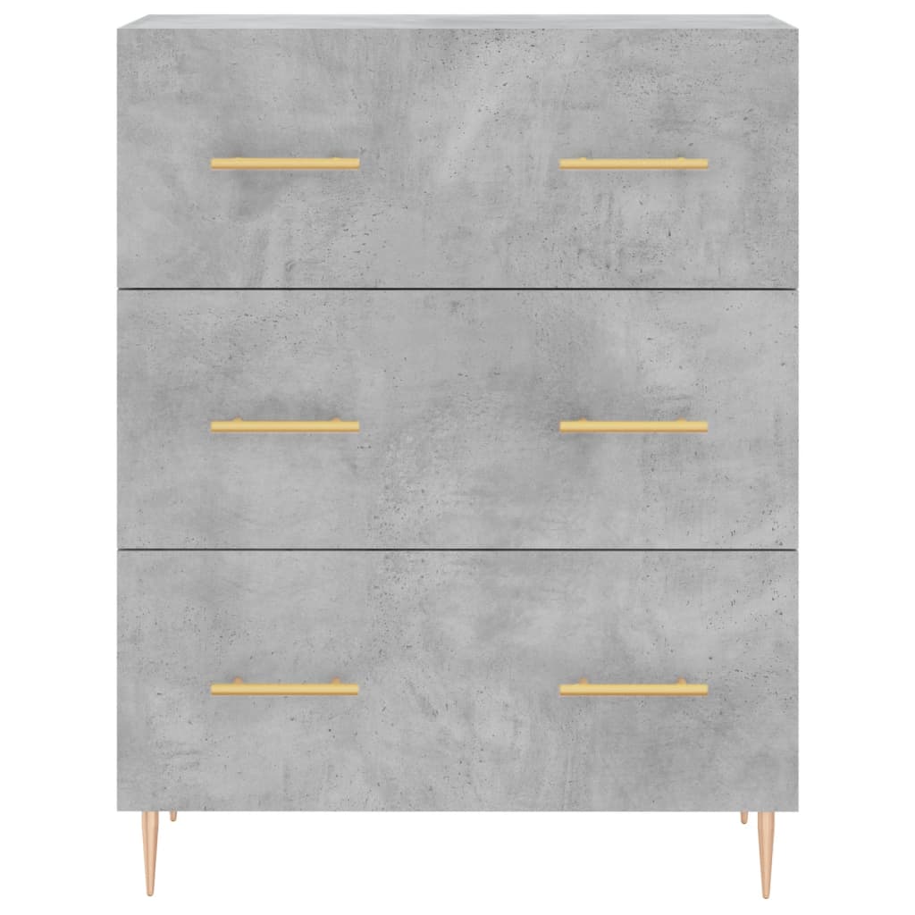 Highboard 69.5X34X180 Cm Engineered Wood