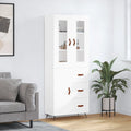 Highboard 69.5X34X180 Cm Engineered Wood