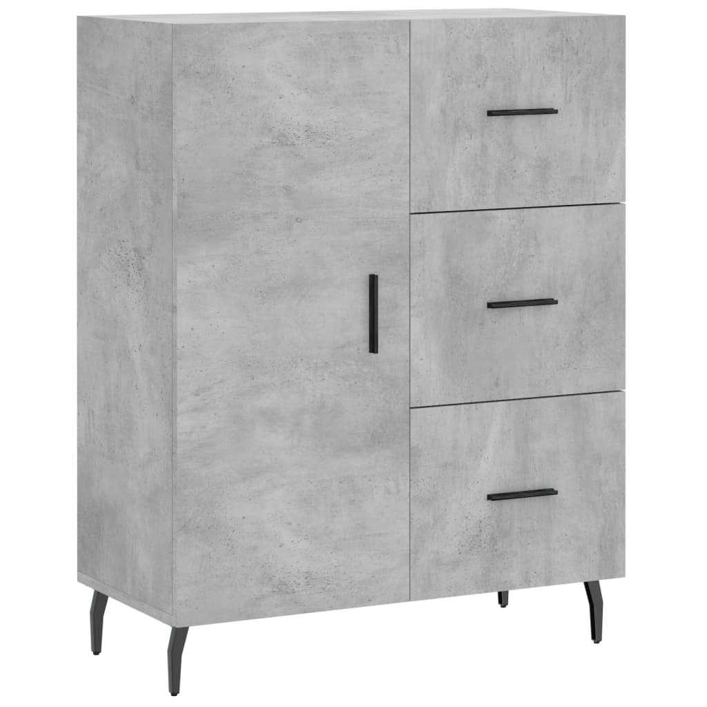 Highboard 69.5X34X180 Cm Engineered Wood