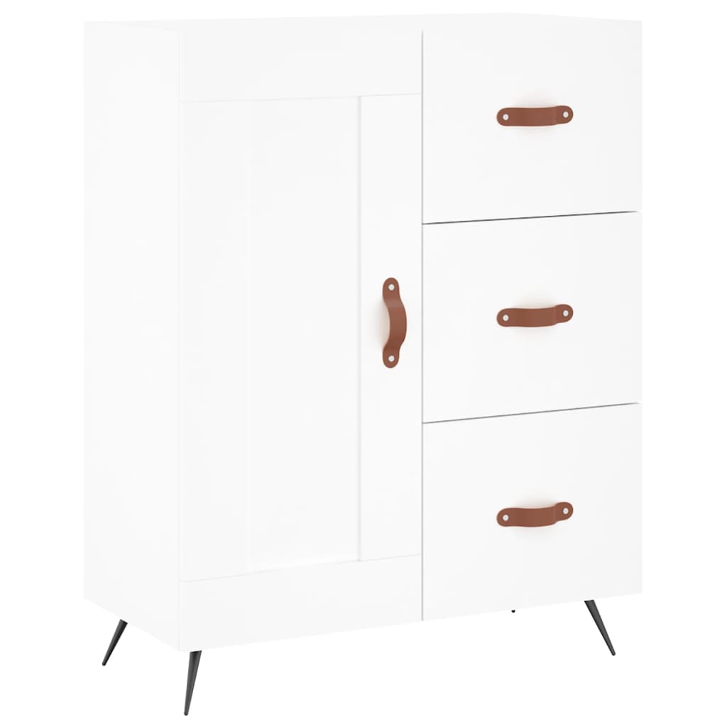 Highboard 69.5X34X180 Cm Engineered Wood