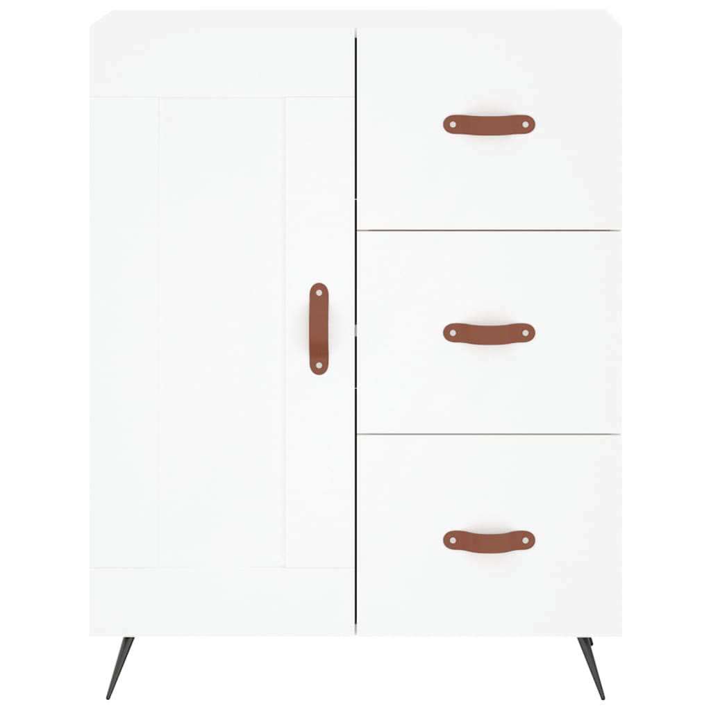 Highboard 69.5X34X180 Cm Engineered Wood