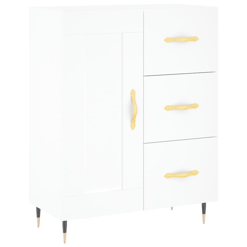 Highboard 69.5X34X180 Cm Engineered Wood