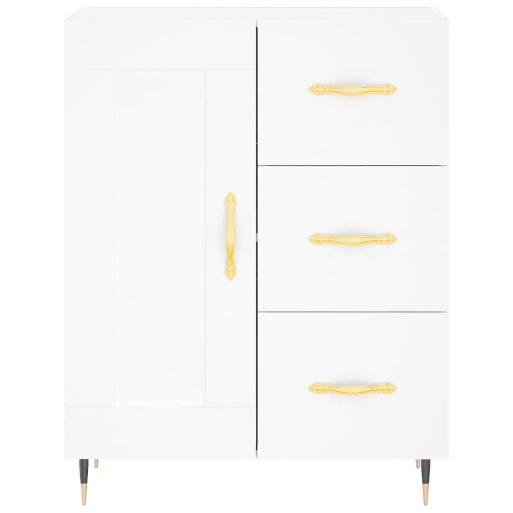 Highboard 69.5X34X180 Cm Engineered Wood
