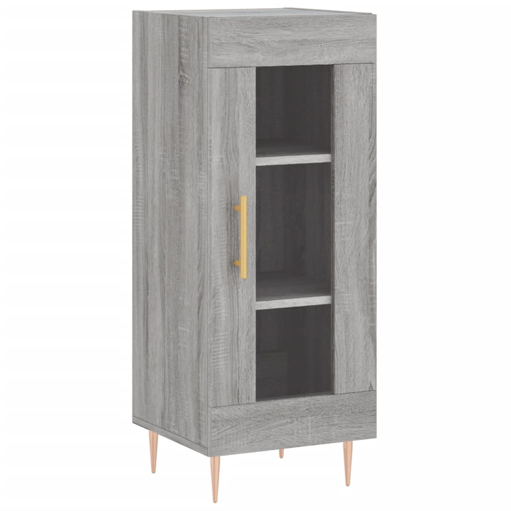 Highboard 34.5X34X180 Cm Engineered Wood