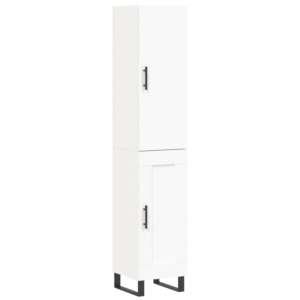 Highboard 34.5X34X180 Cm Engineered Wood
