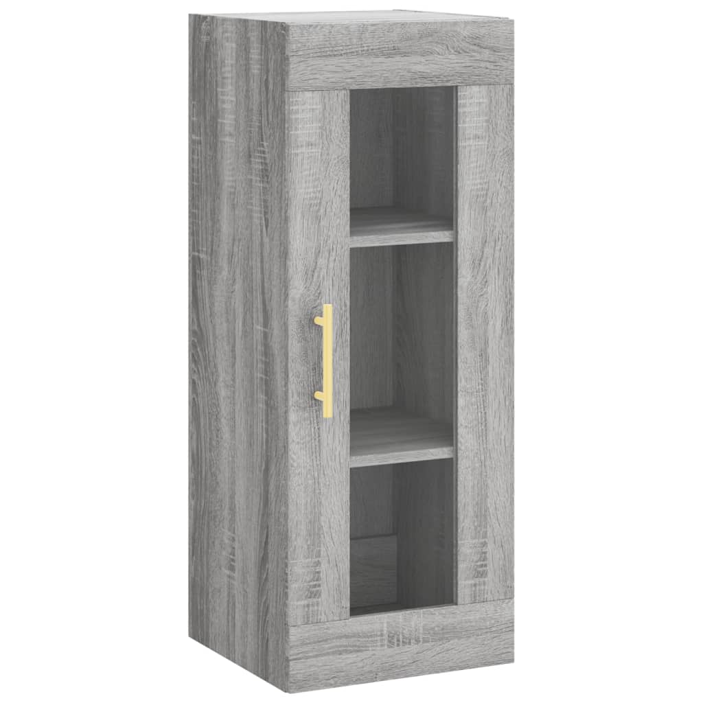 Highboard 34.5X34X180 Cm Engineered Wood