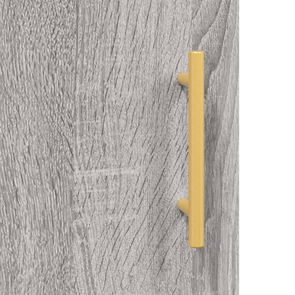 Highboard 34.5X34X180 Cm Engineered Wood