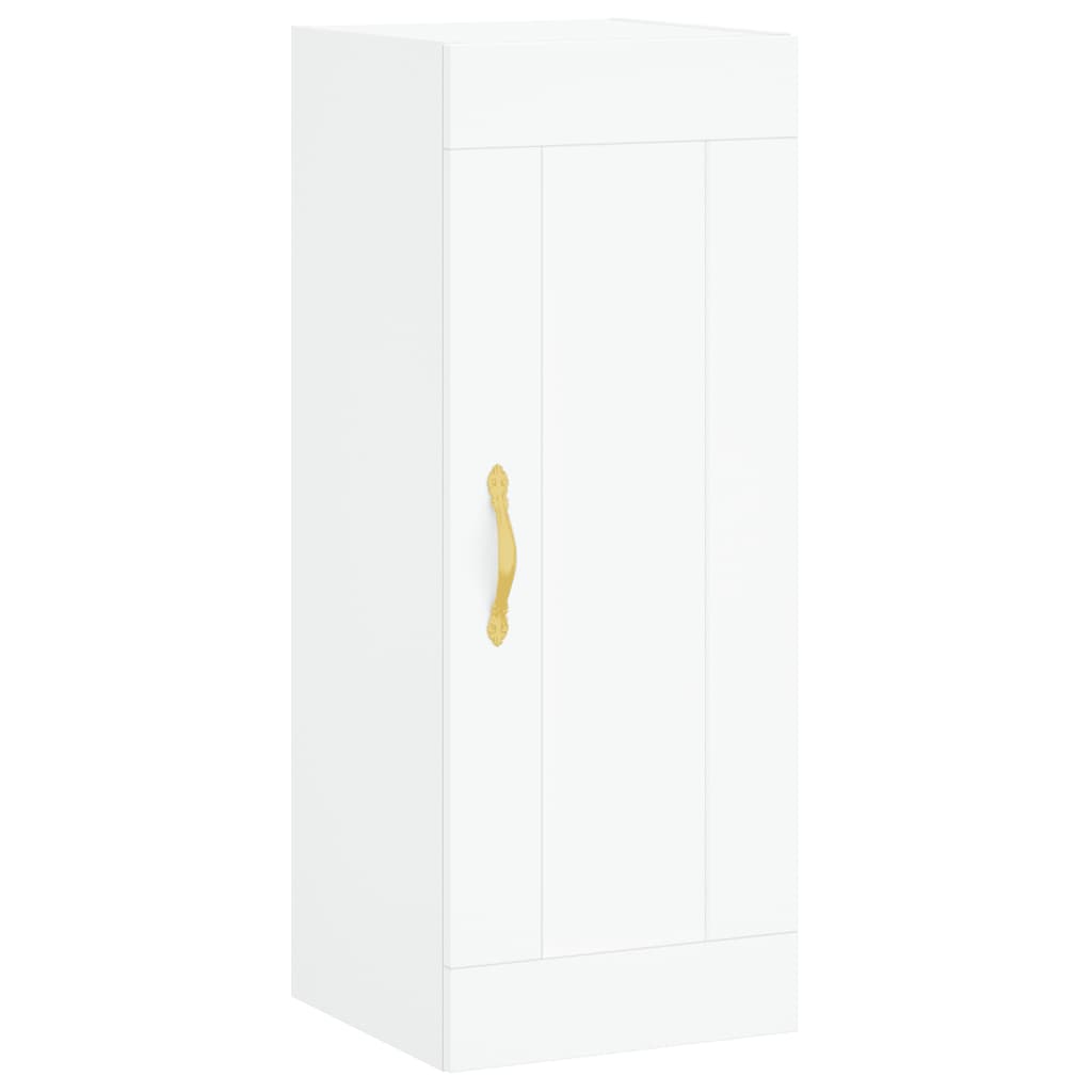 Highboard 34.5X34X180 Cm Engineered Wood