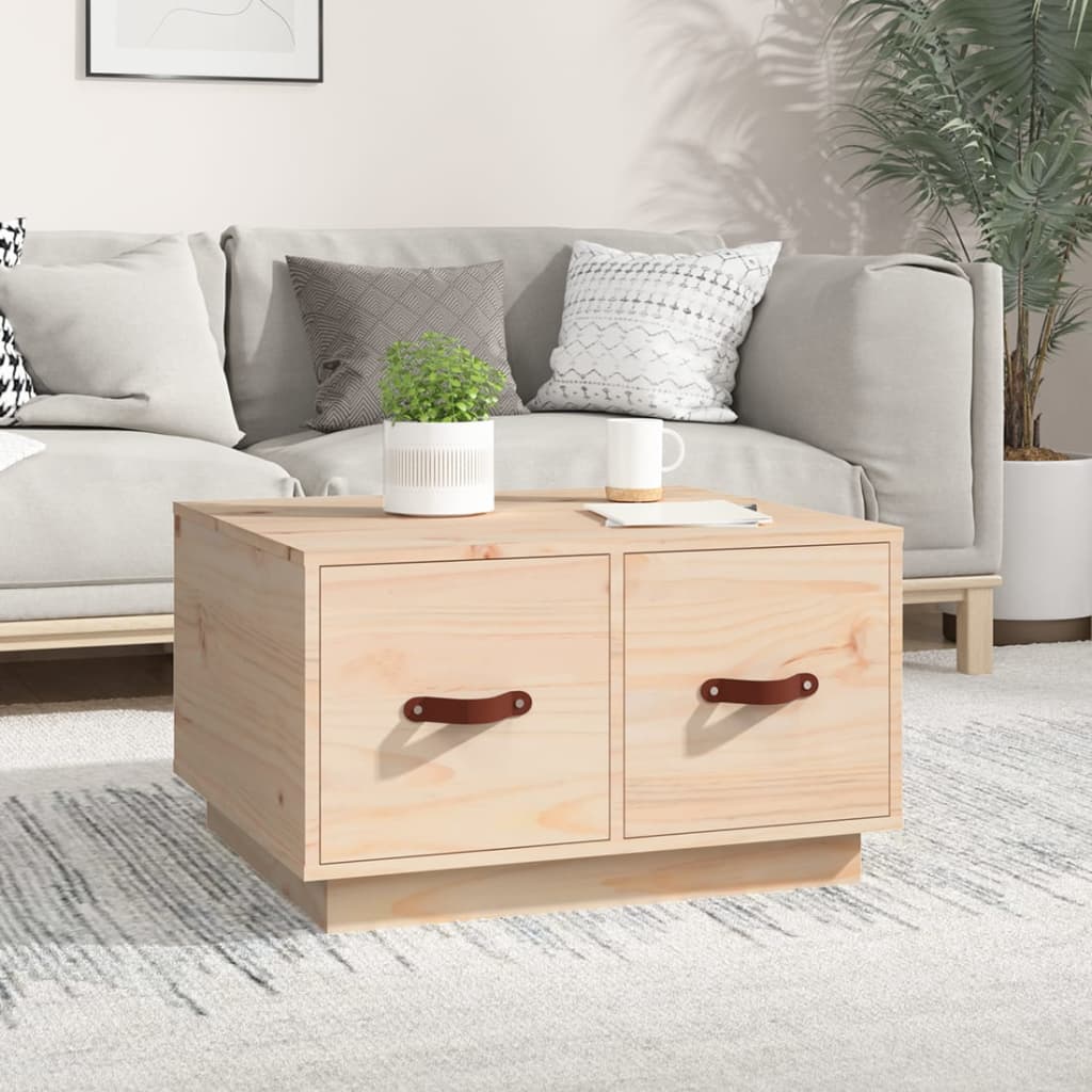 Coffee Table 60X53X35 Cm Solid Wood Pine