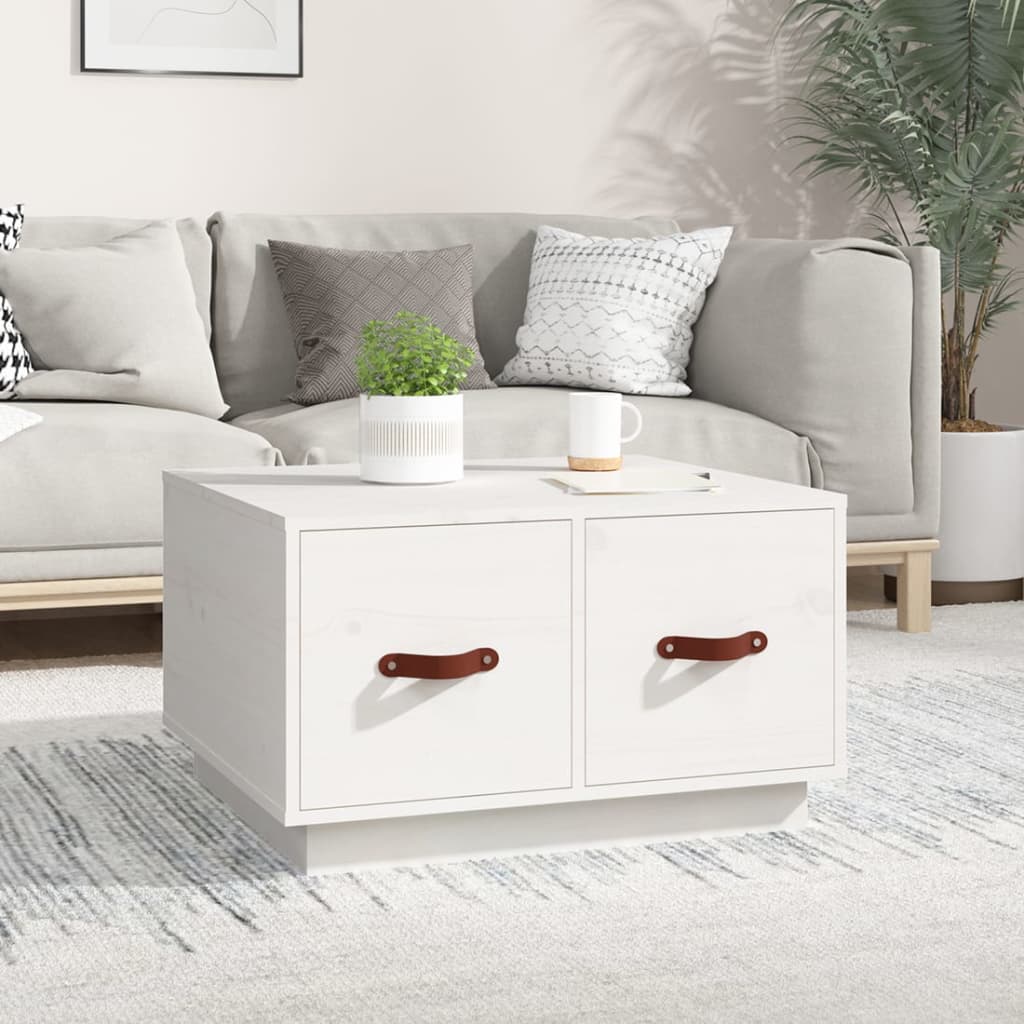Coffee Table 60X53X35 Cm Solid Wood Pine