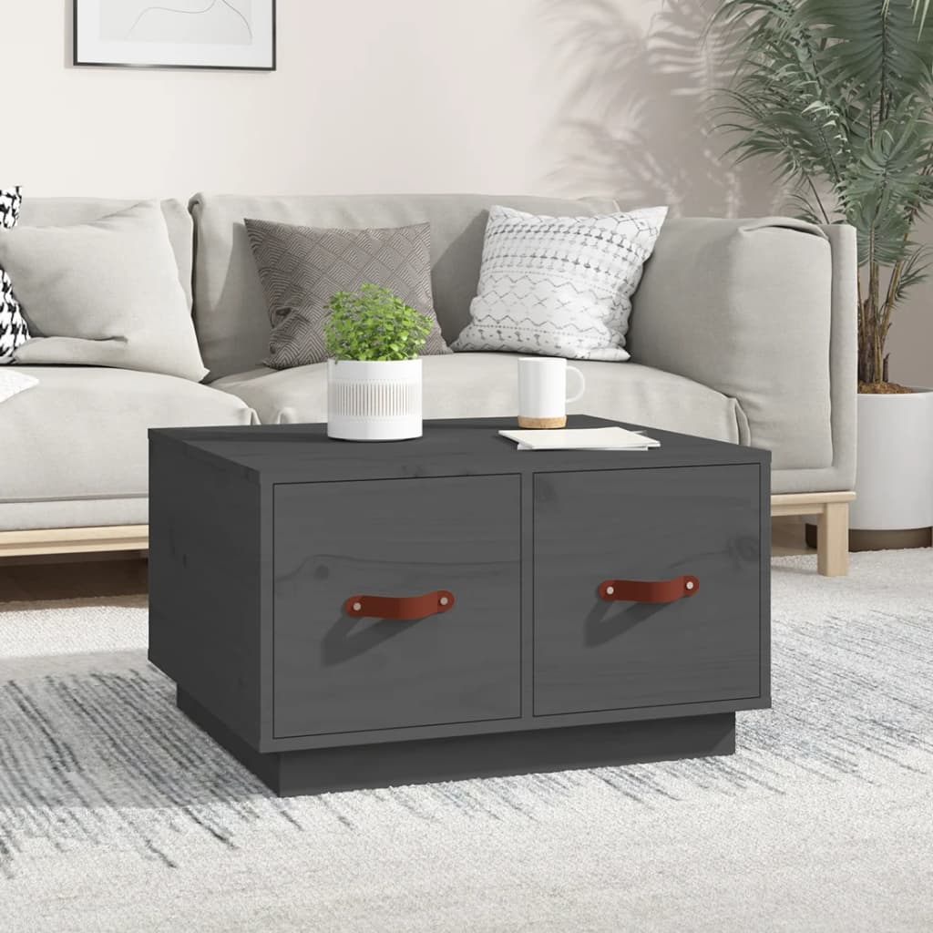 Coffee Table 60X53X35 Cm Solid Wood Pine