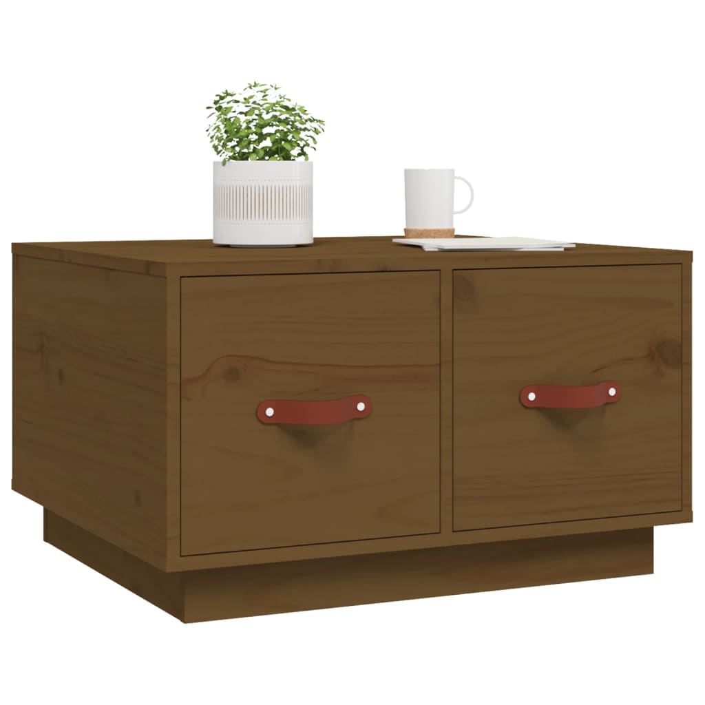 Coffee Table 60X53X35 Cm Solid Wood Pine