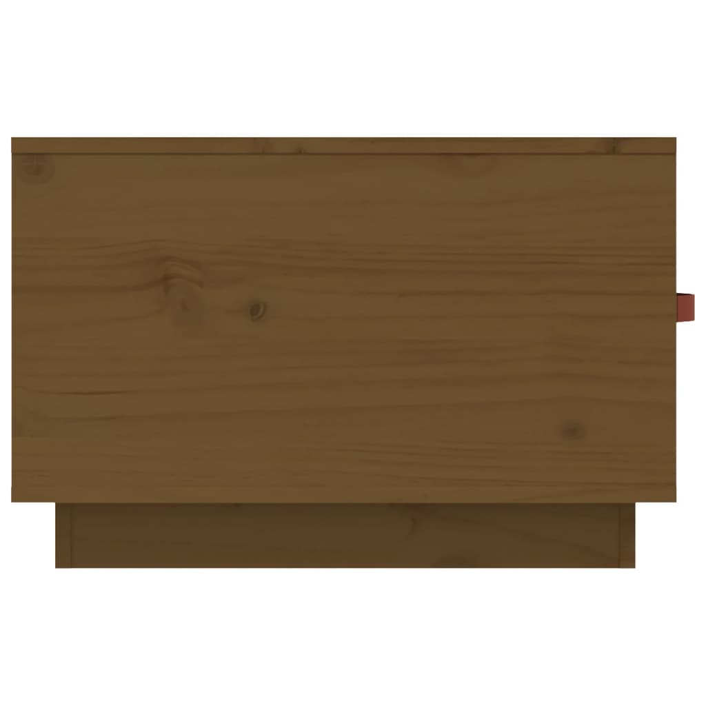Coffee Table 60X53X35 Cm Solid Wood Pine