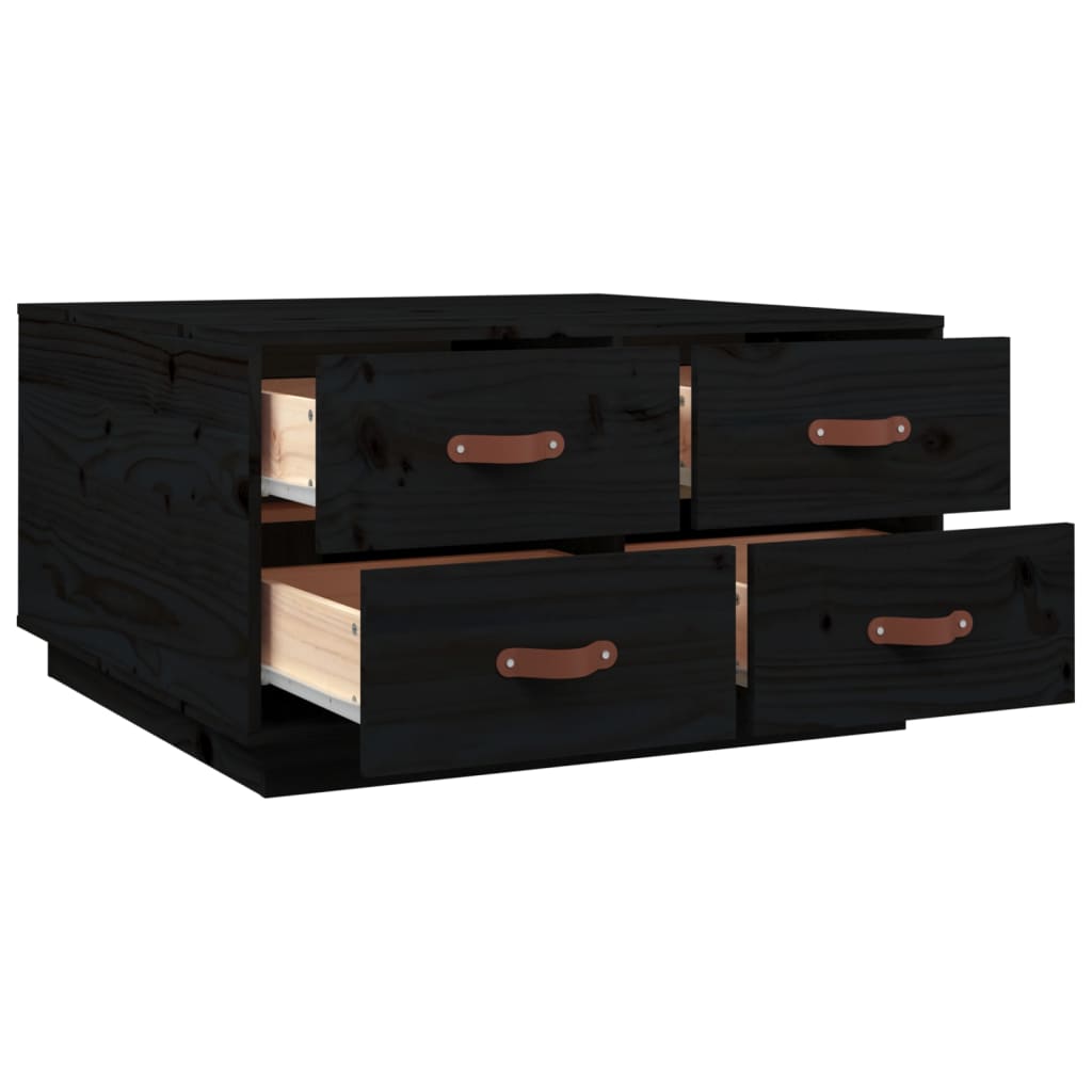 Coffee Table 80X80X45 Cm Solid Wood Pine